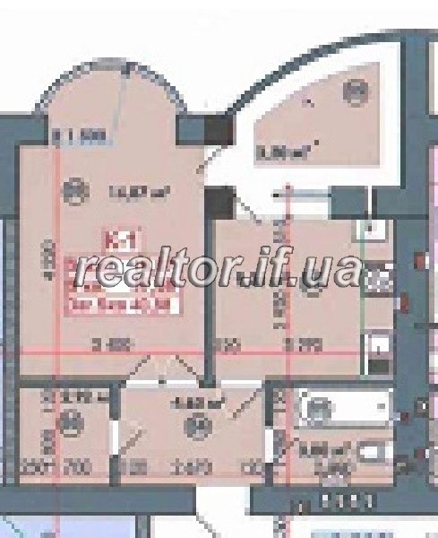 Квартира в сданной новостройке рядом с гипермаркетом Арсен
