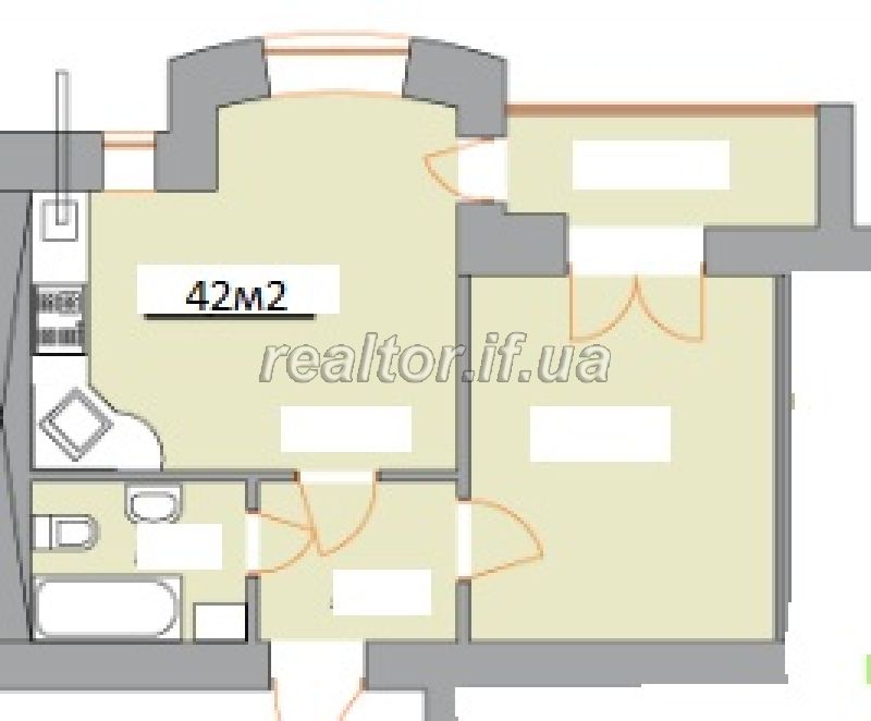 Kaufen Sie eine Wohnung in den Dokumenten Neubau in der exklusiven Stadt Kalynova Sloboda geben.