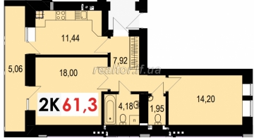 Exclusive offer of an apartment in the new residential complex Stozhary