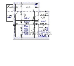 Die Wohnung befindet sich in der Nähe des Einkaufszentrums von der Entwickler Arcen Galizisch Hof