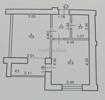 Apartment near the Metro