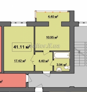 Wohnung in einem neuen Gebäude auf der Straße Beregova