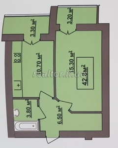 Apartment in the area of the street Basilianok