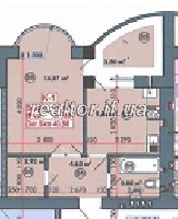 The apartment in the new building was put next to the hypermarket Arsen