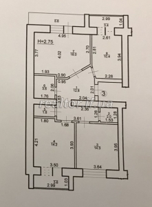 Wohnung mit rauer Arbeit