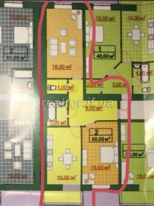 Apartment mit der Möglichkeit der kommerziellen Nutzung