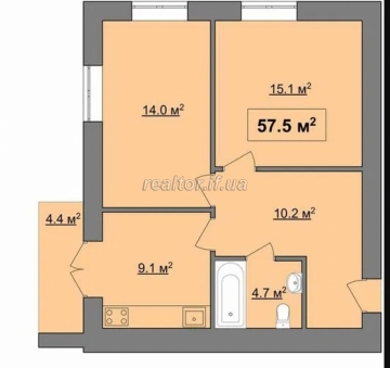 Wohnung zum Verkauf in der Innenstadt von einem zuverlässigen Entwickler