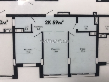 Ich verkaufe eine Zweizimmerwohnung in der Wohnanlage Park Alley