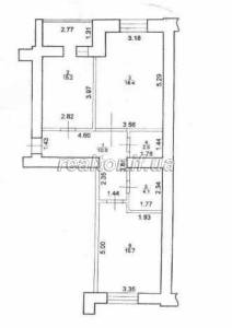 Sell ​​apartment in raw commissioned new building of the city