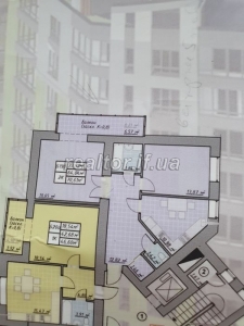 Verkauf einer Zweizimmerwohnung in einem gemieteten Haus von ZhK Millennium