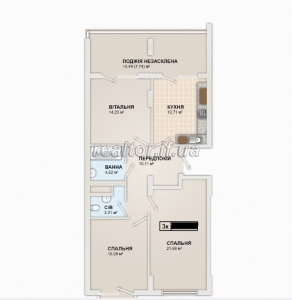 Luxury apartments for sale in the residential complex HydroPark DeLuxe