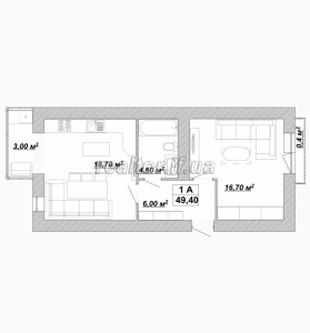 Wohnung zum Verkauf im zentralen Teil der Stadt im neuen Wohnkomplex Knyaginin - Abschnitt 18