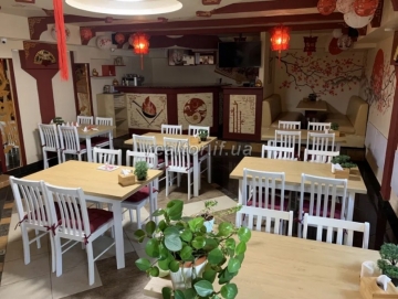 Sale of premises with equipment for a cafe