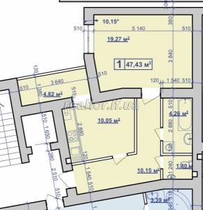 Cozy one-bedroom apartment for sale on Chornovola Street
