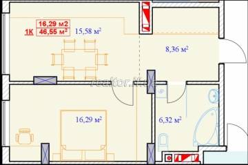 Moderne Ein-und Zwei-Zimmer-Wohnungen in der neuen LCD, Cosy, ,,
