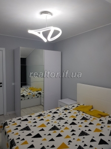 Rent a beautiful two-level apartment in a new building on the street Halytska