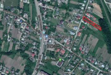 Land for housing in Uhryniv